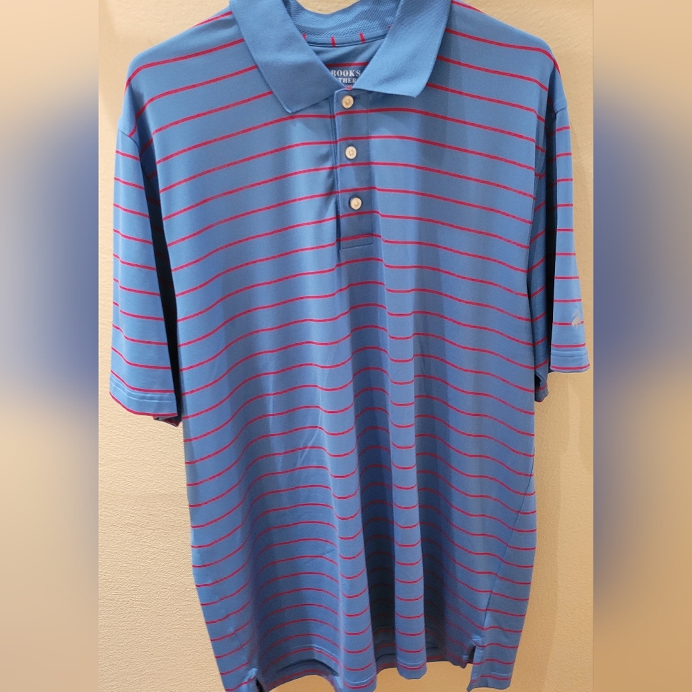 ⛳️Blue & red Athletic Wear Polo- perfect condition